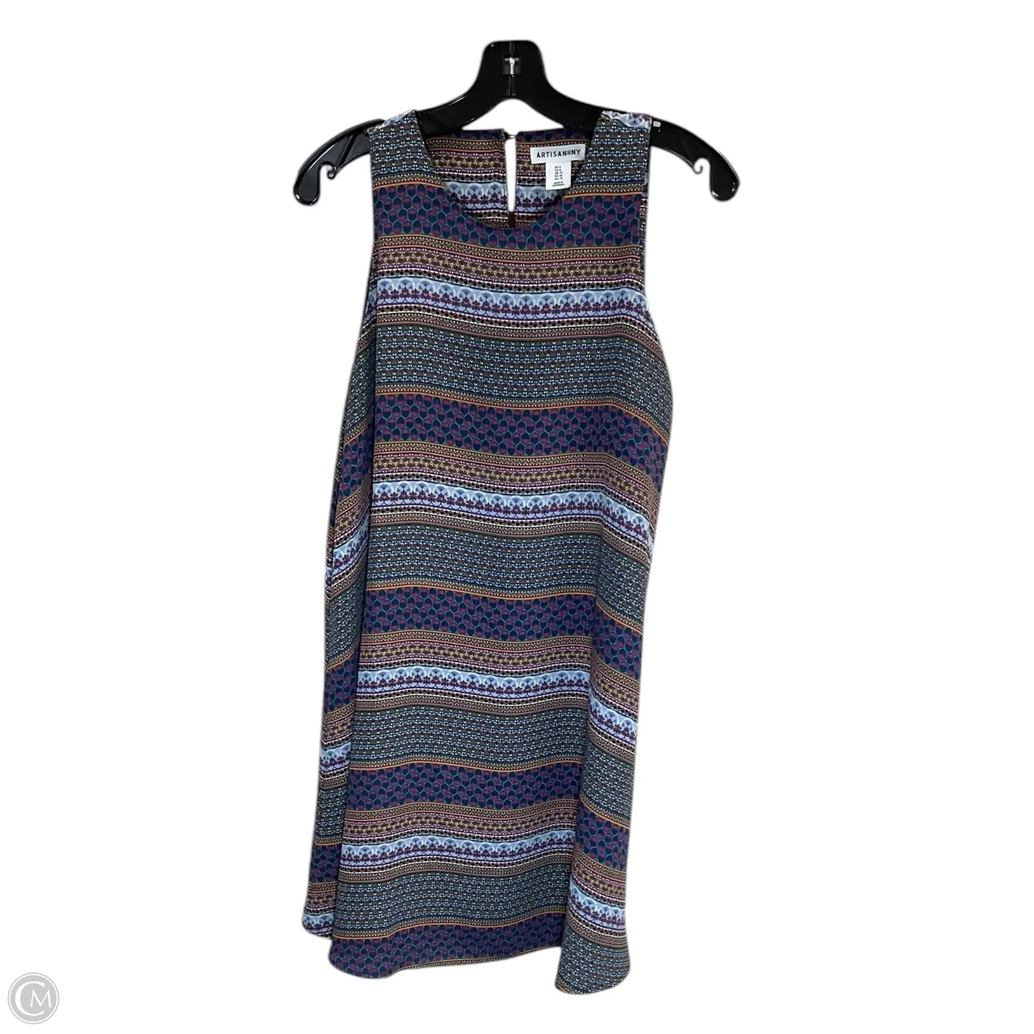 Dress Work By Artisan Ny In Multi-colored, Size: S