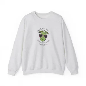 Drink an olive tree everyday / waterless beauty / olive tree / Unisex Heavy Blend™ Crewneck Sweatshirt