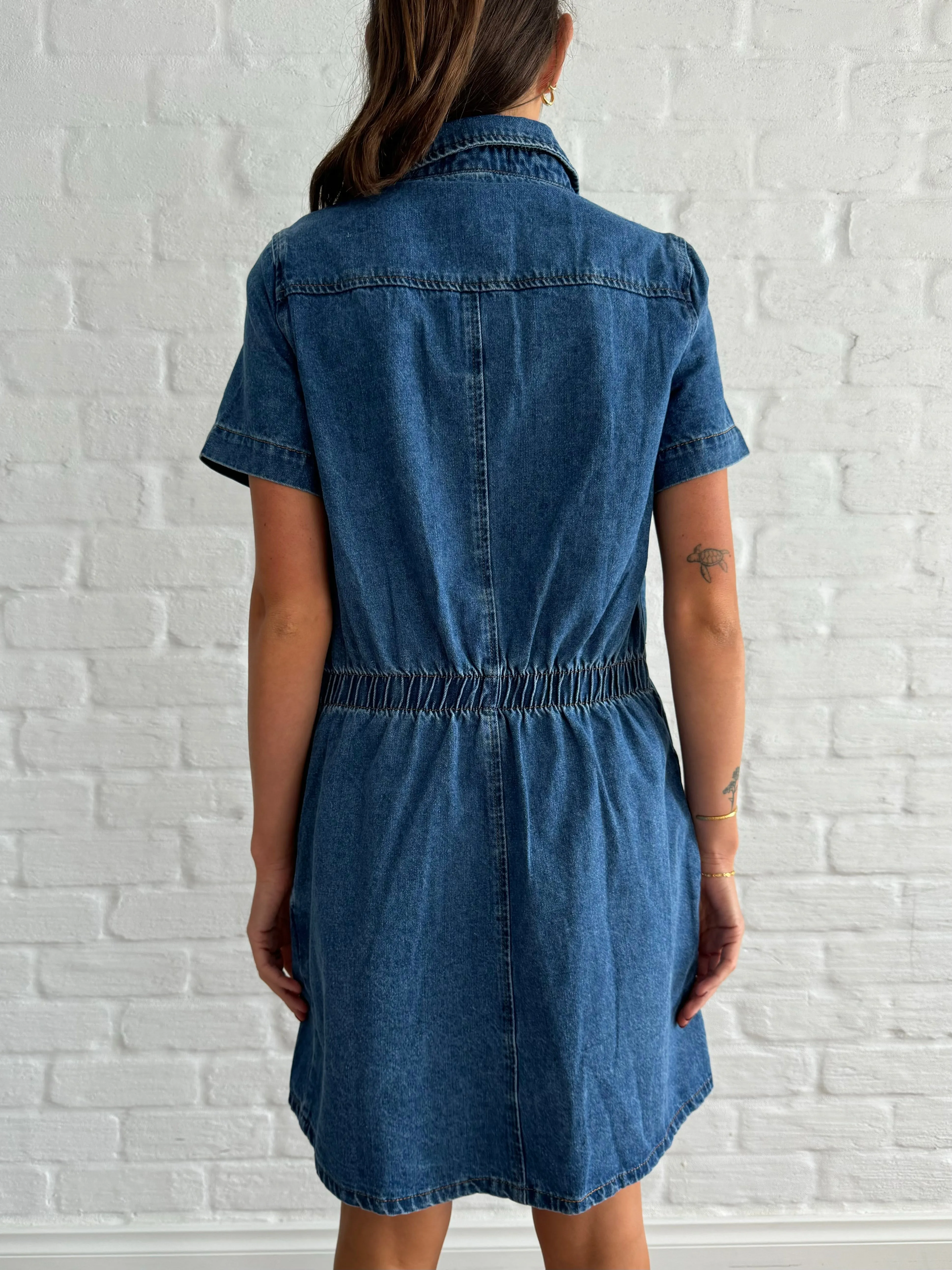 Eden denim dress