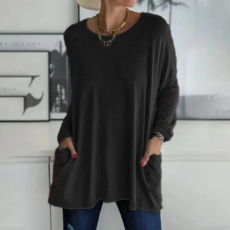 Eileen | Women Classic Round Neck Sweatshirt | Oversized