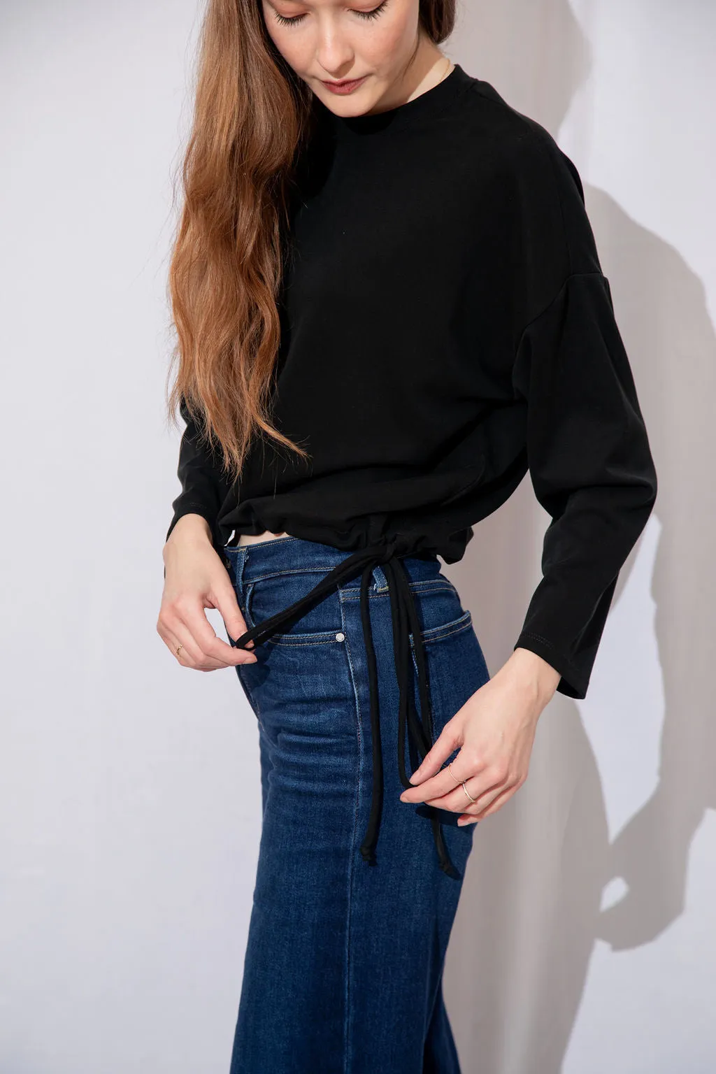 Elia Side Tie Top