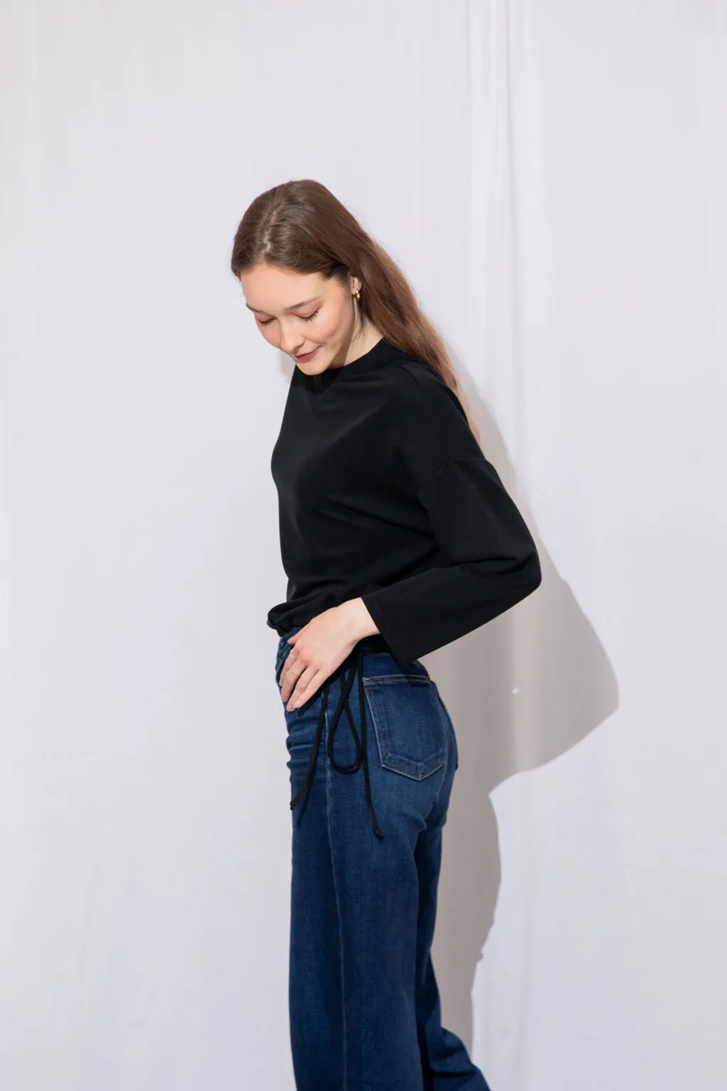 Elia Side Tie Top