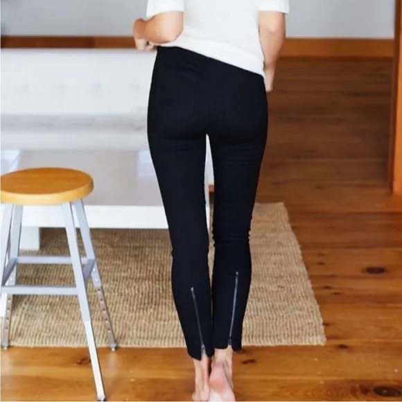 EMERSON FRY Magic Denim Eyeliner Black Zipper Jeans Size 6