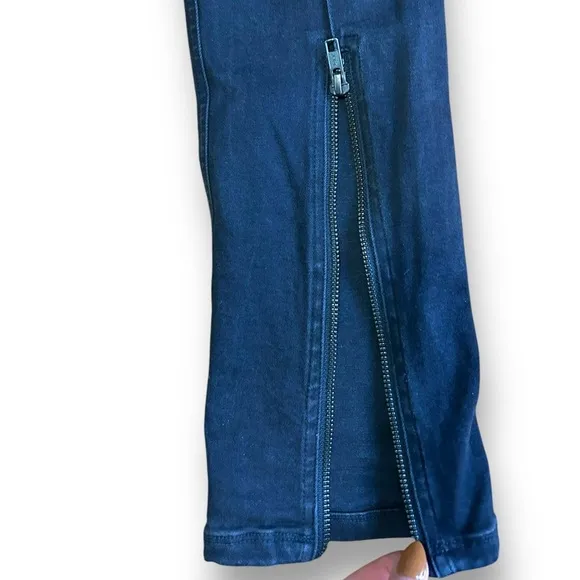 EMERSON FRY Magic Denim Eyeliner Black Zipper Jeans Size 6