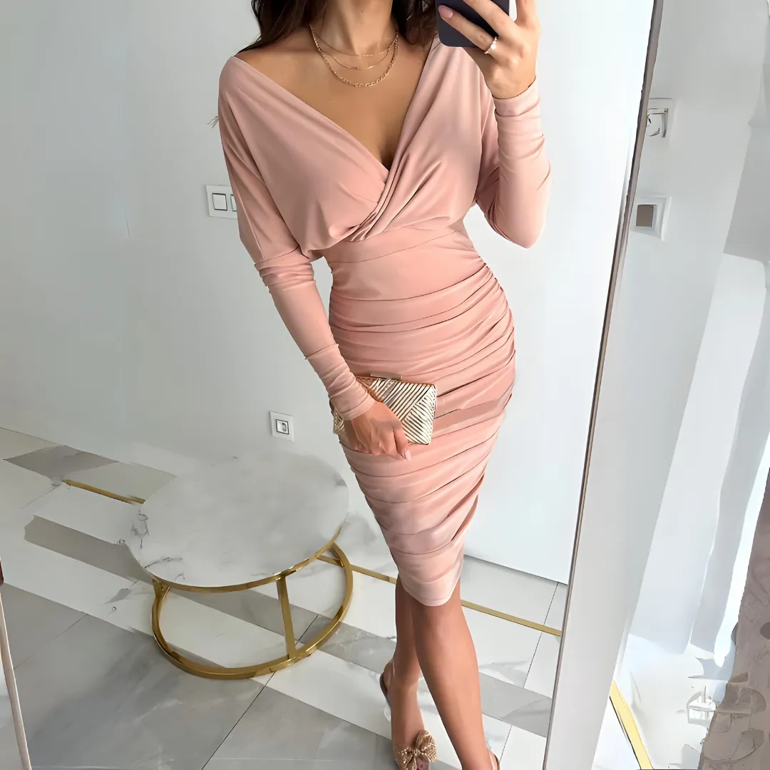 Esmeralda® | Chic Women'S Dress With V-Neck