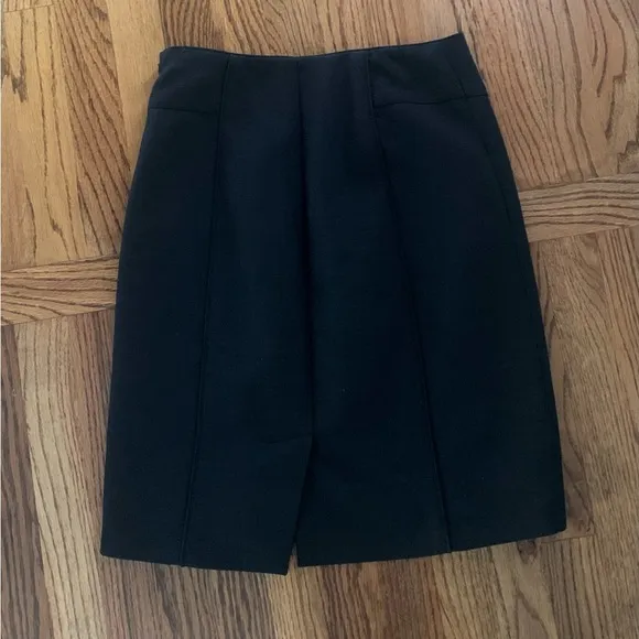 Etcetera Charcoal Gray Black Career Pencil Dress Skirt Women’s 2 XS Lined EUC