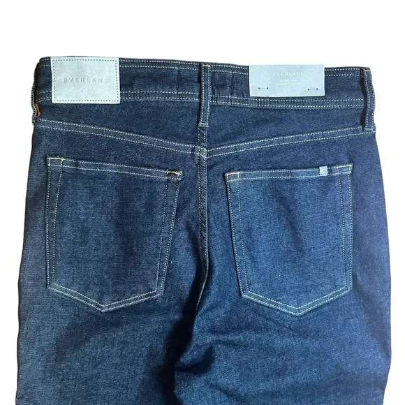 EVERLANE The Way High Skinny Jeans Size 28 Crop Dark Wash NWT High Waist Stretch