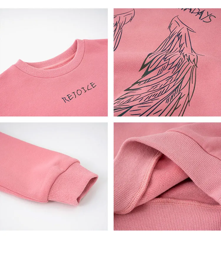 Family Matching Colorful Wings Sweater