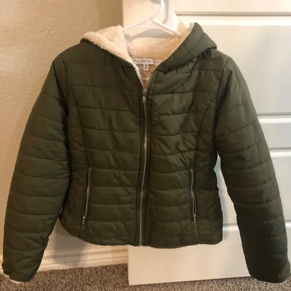 Faux fur Olive jacket