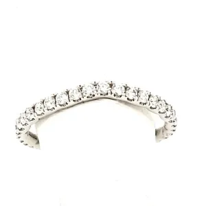 Fitted Diamond Wedding Band