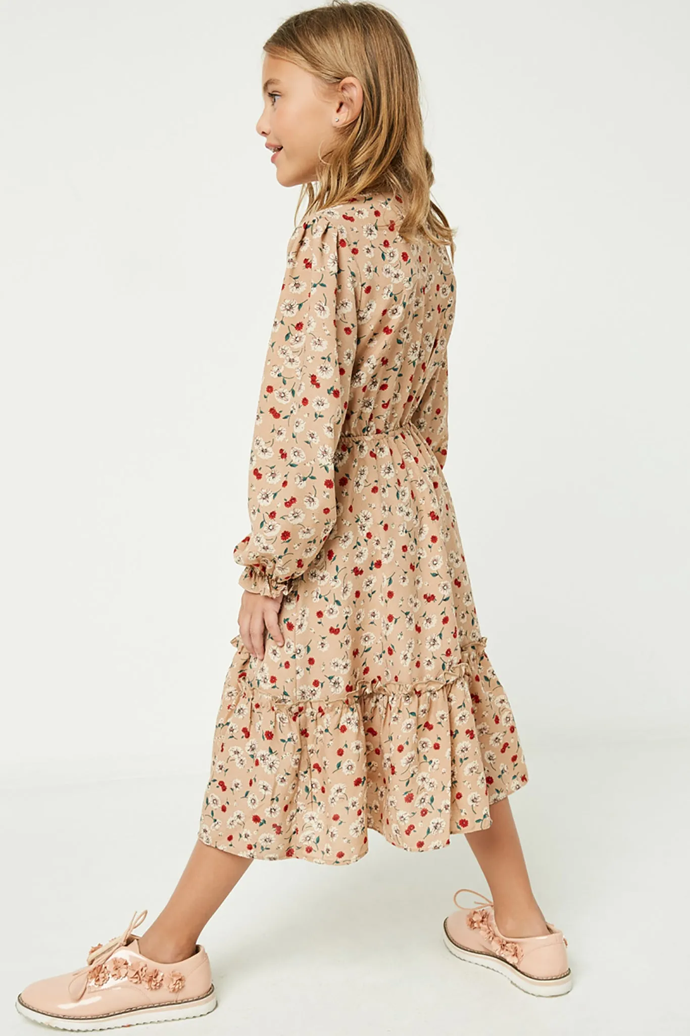 Floral Print Midi Dress