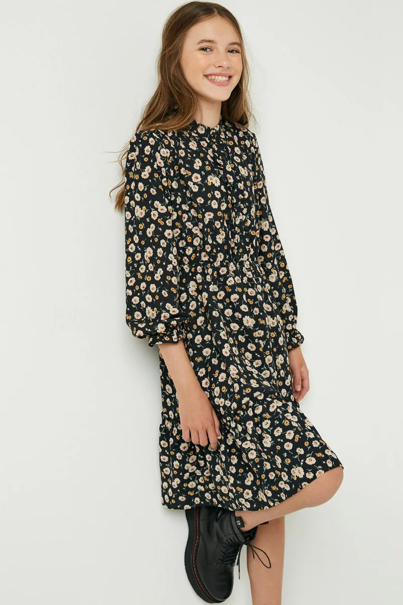 Floral Print Midi Dress
