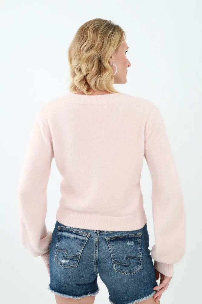 Forever Cozy Sweater - Pink