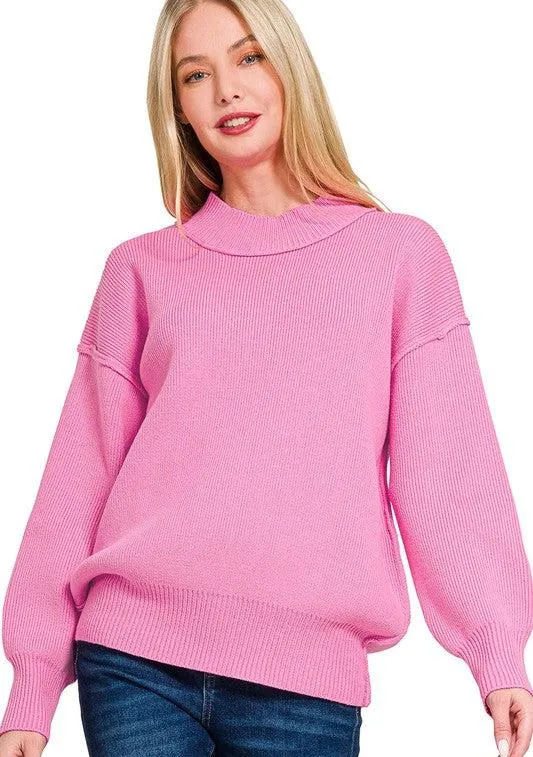 Freedom Style Sweater - Candy Pink