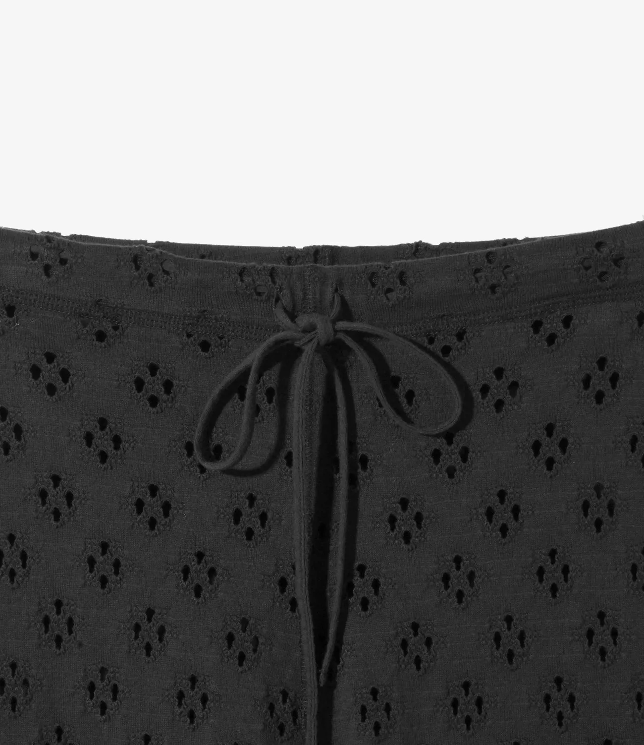 Frill Pant – Black Cutwork