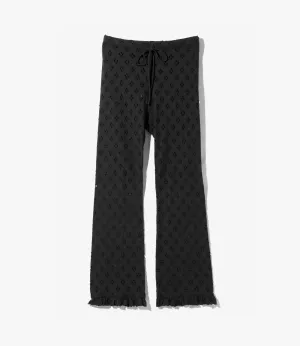 Frill Pant – Black Cutwork