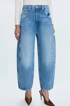 Gio High Rise Balloon Jean In Freestyle