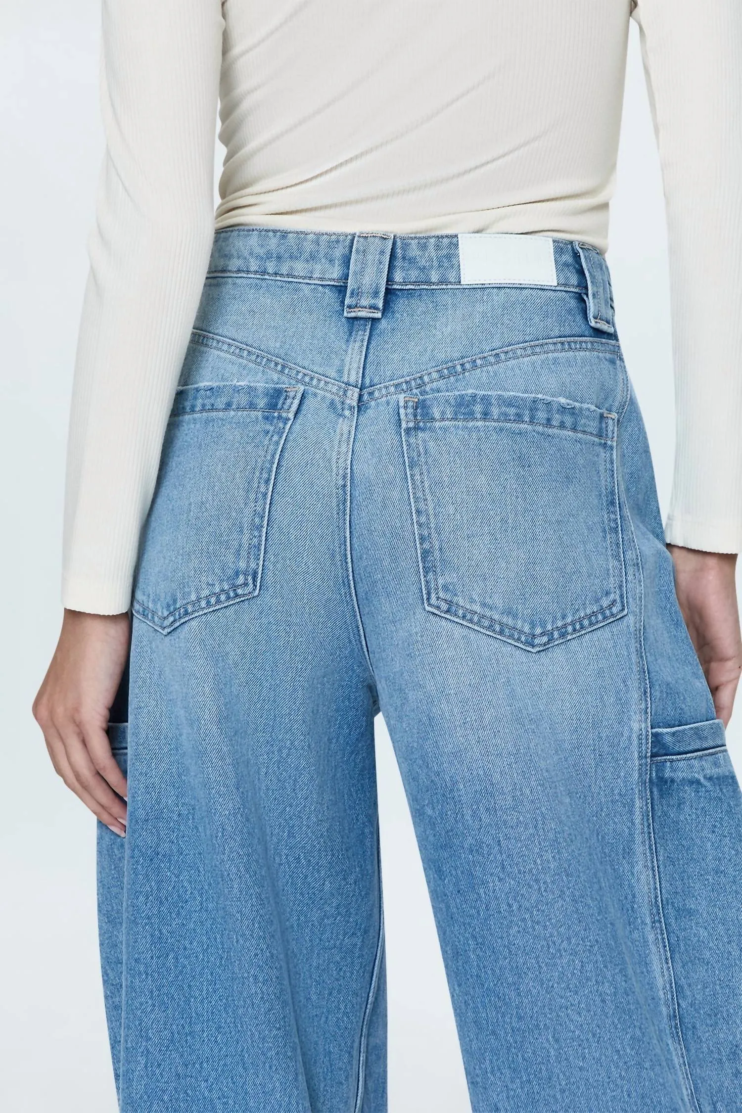 Gio High Rise Balloon Jean In Freestyle