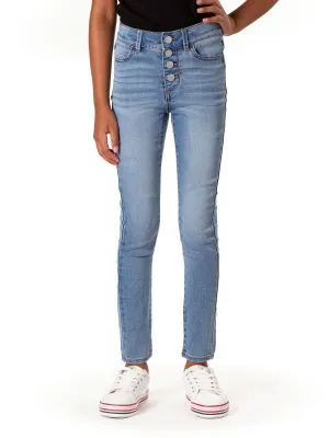 Girls Super Skinny High Rise Jeans