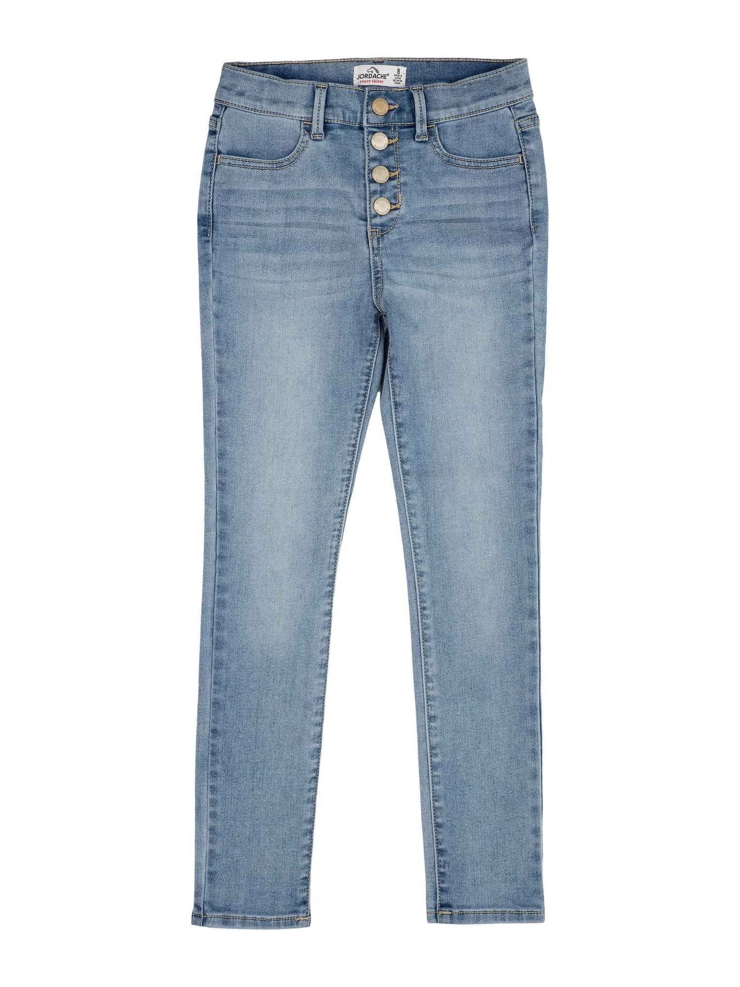 Girls Super Skinny High Rise Jeans
