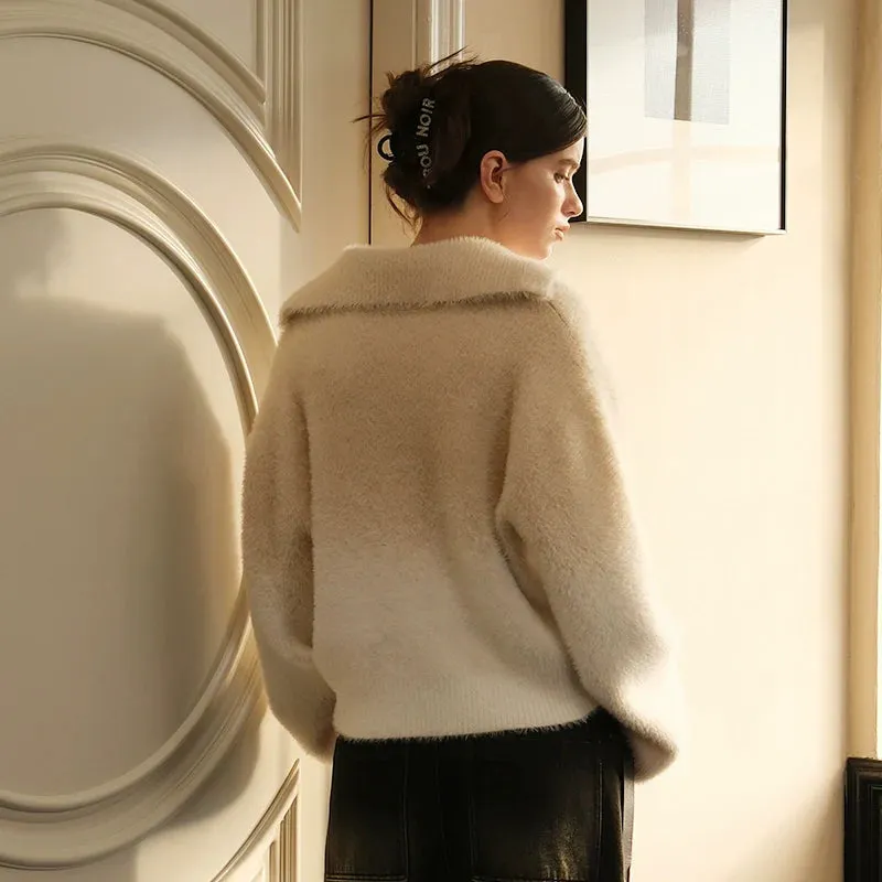 Gradient Cozy Sweater