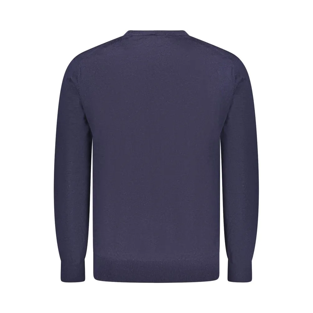 Guess Jeans Blue Wool Men Sweater