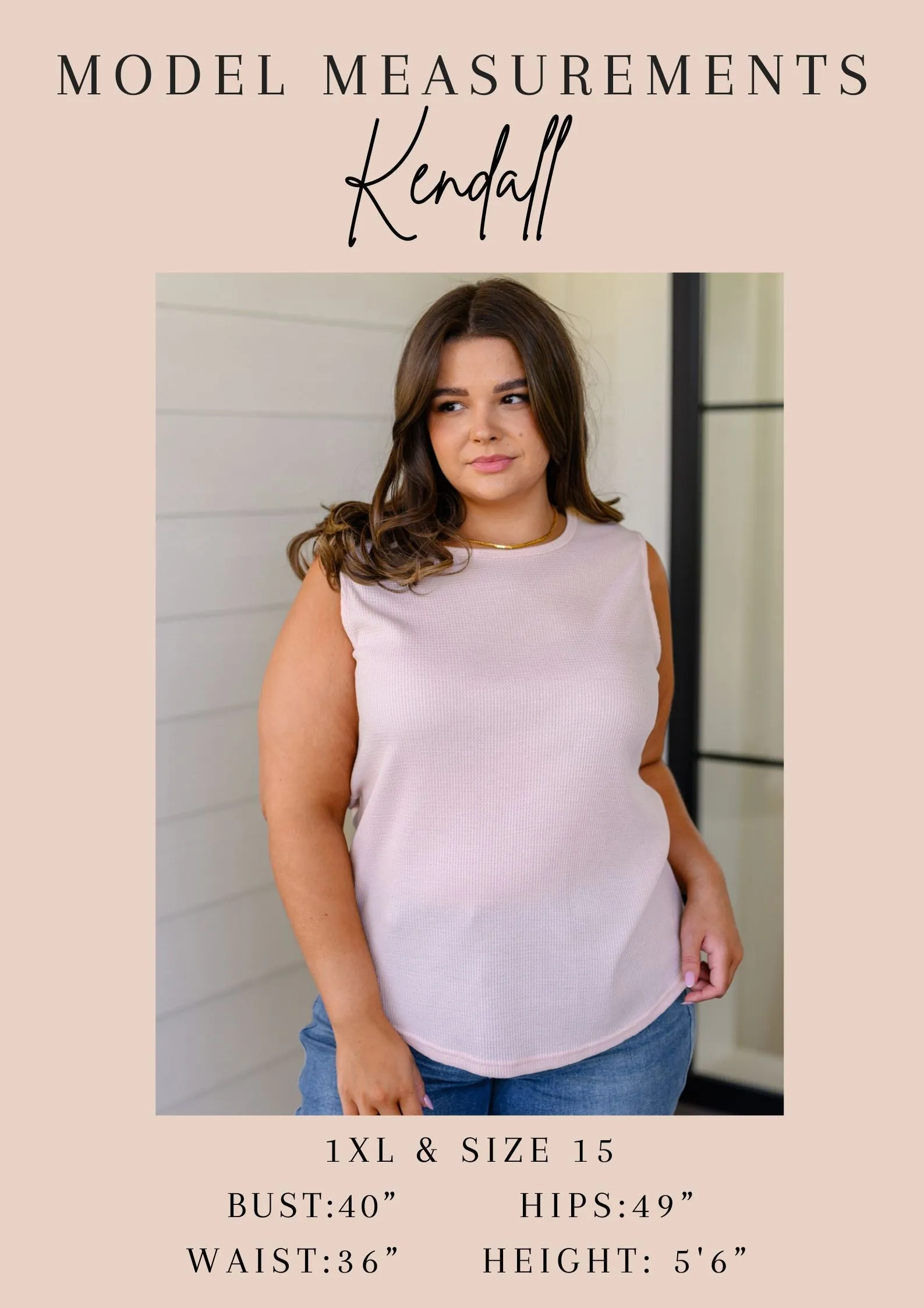 Hazel Blues® |  Coastal Dreams Fishnet Top in Cream