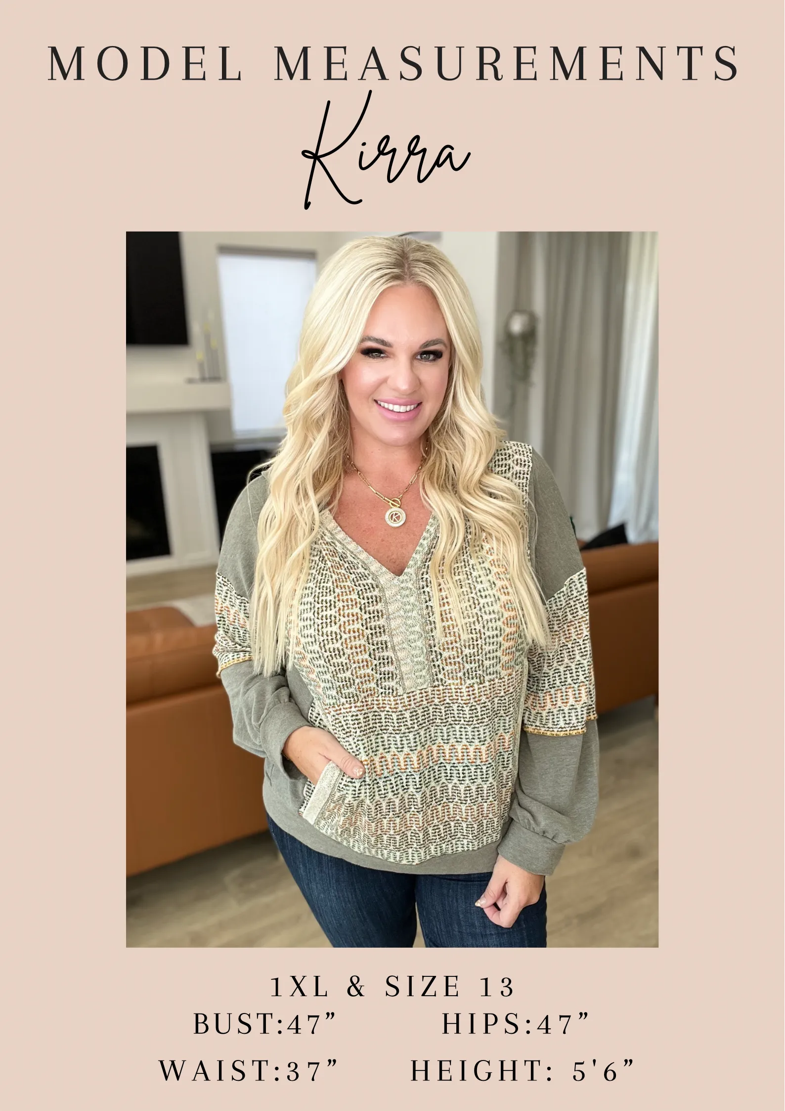 Hazel Blues® |  Coastal Dreams Fishnet Top in Cream