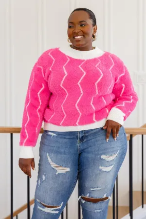 Hazel Blues® | Pop Culture Zig Zag Sweater