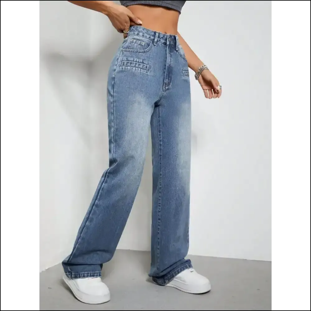 High Rise Wide Leg Jeans: Because Comfort Should Always be Chic 😎👖
