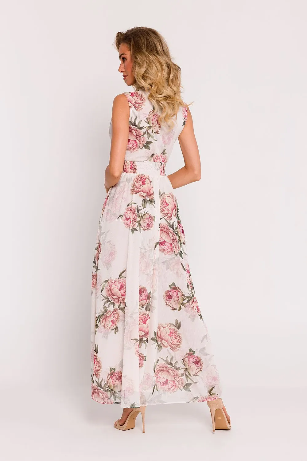 High Slit Fitted Maxi Dress
