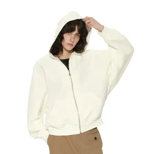 Hooded Zip-Up Sweater