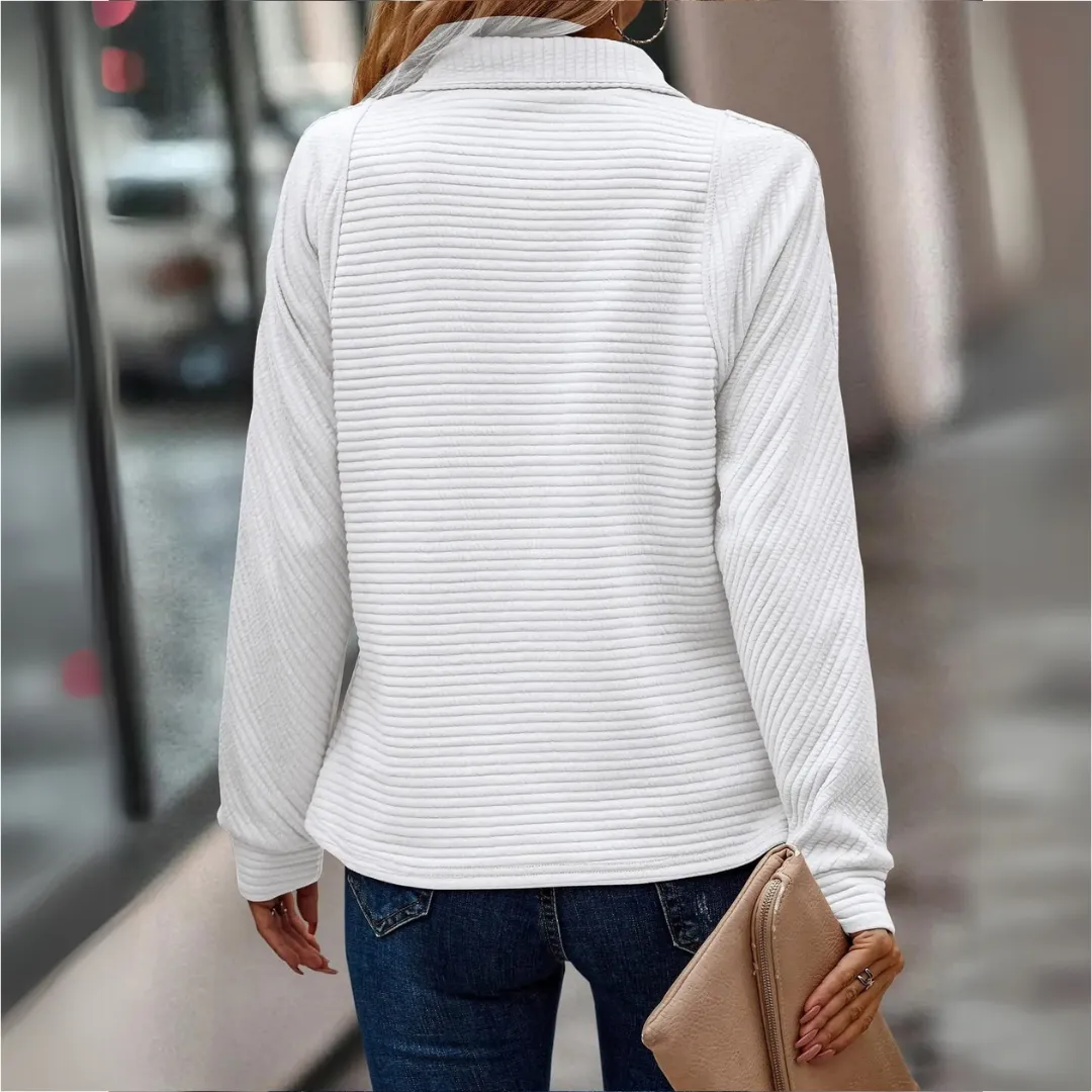 Isla™ :tm: HALF-ZIP DETAILED PULLOVER