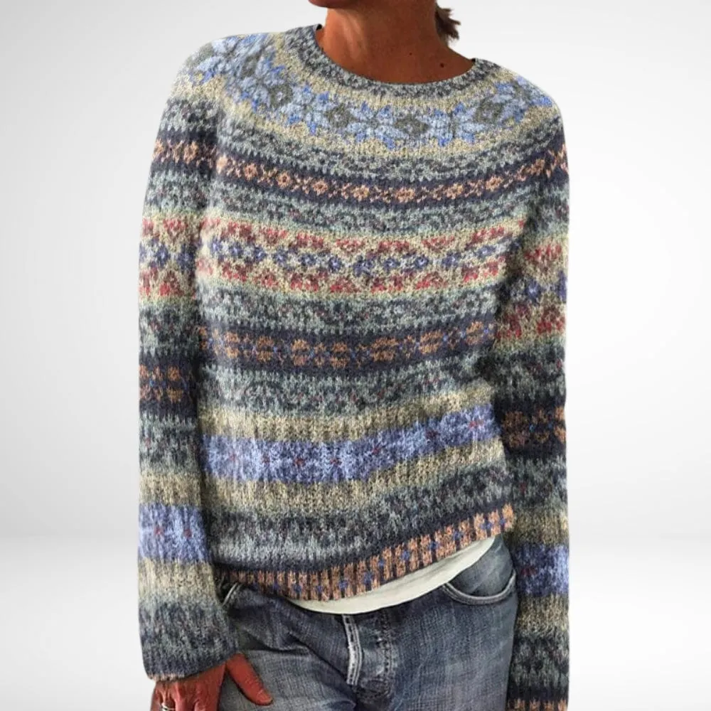 Isolde™ | Retro Autumn Sweater