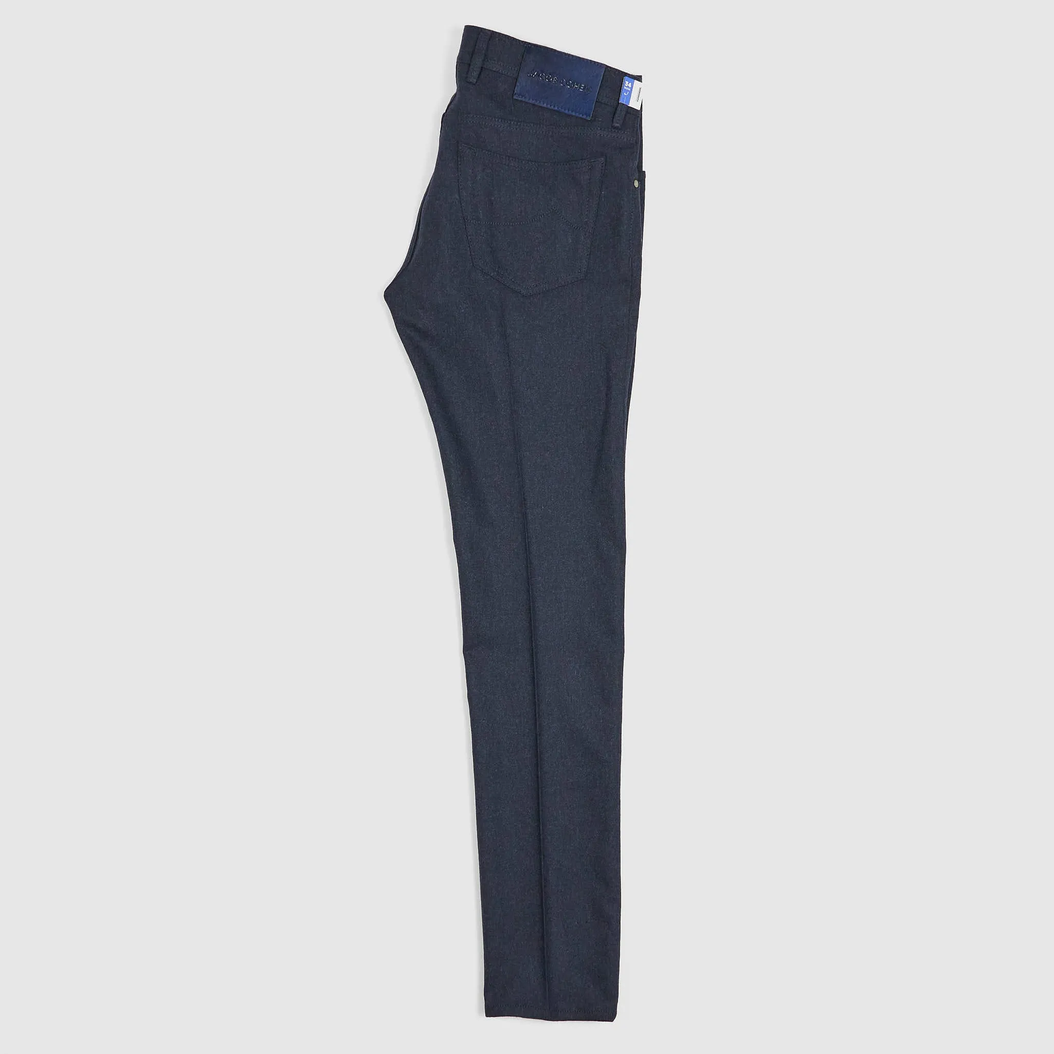 Jacob Cohen 5 Pocket Slim Fit Wool Blend Jeans