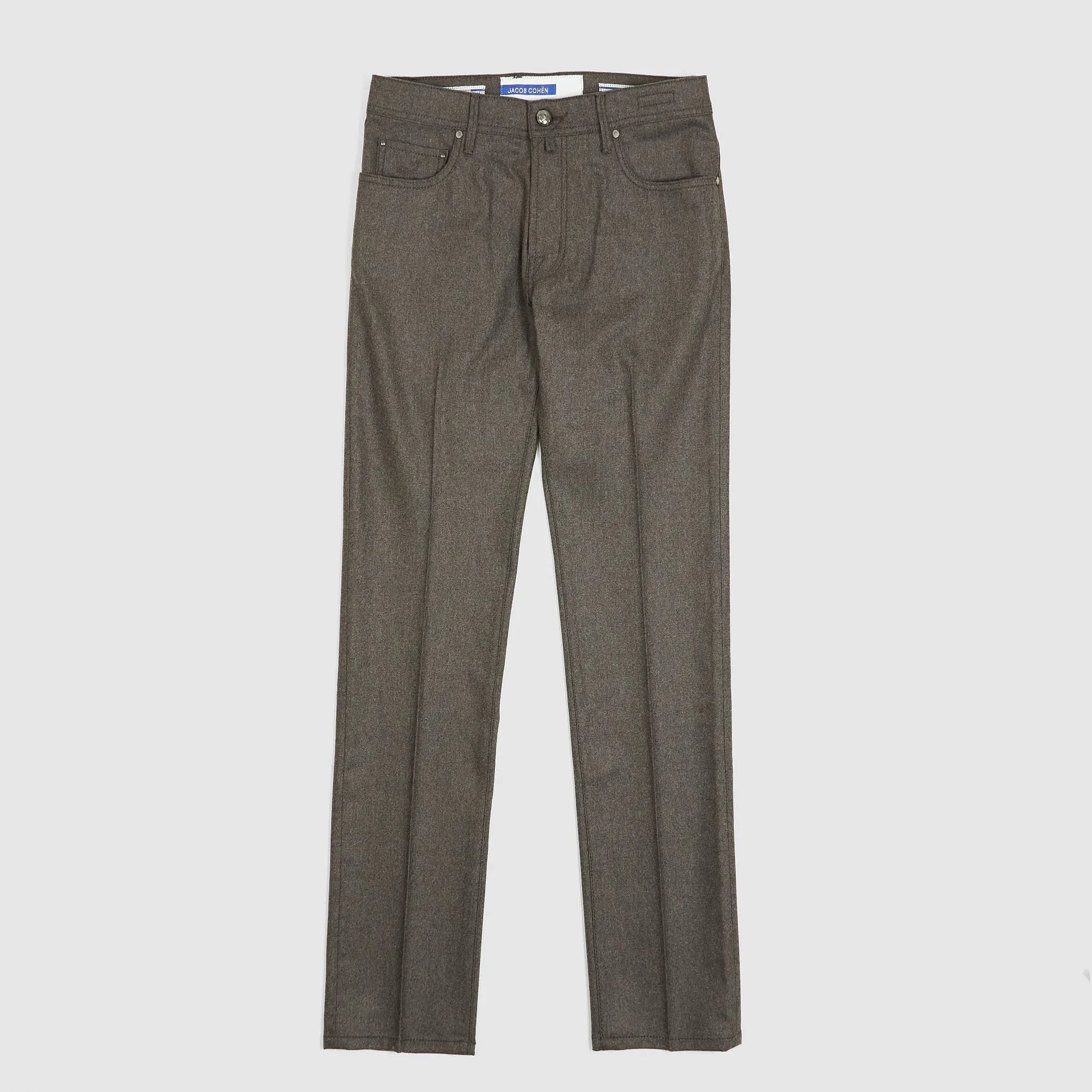 Jacob Cohen 5 Pocket Slim Fit Wool Blend Jeans