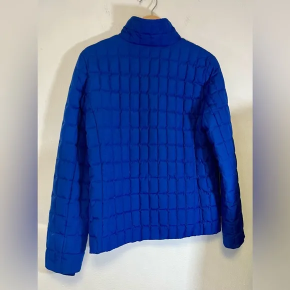 J.Crew Goose Down Quilted Puffer Jacket In Beautiful Royal BlueSize Medium