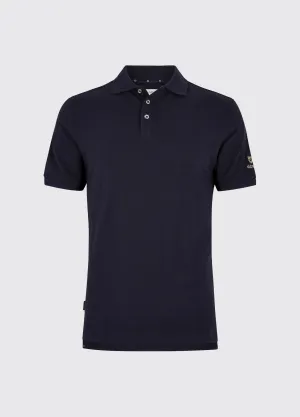 Jennings Men’s cotton pique polo- Navy