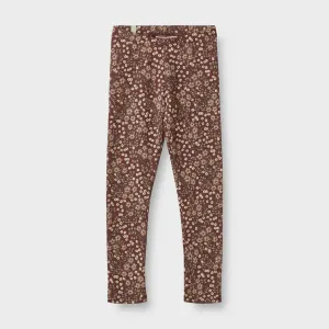 Jersey Leggings Jules in Aubergine Berries