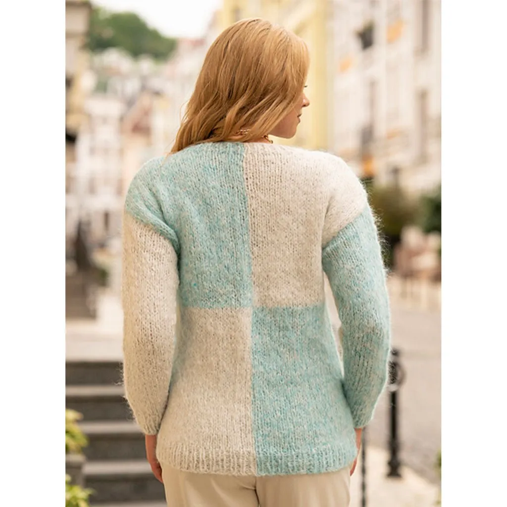 Jody Long Leah Sweater Pattern Leaflet