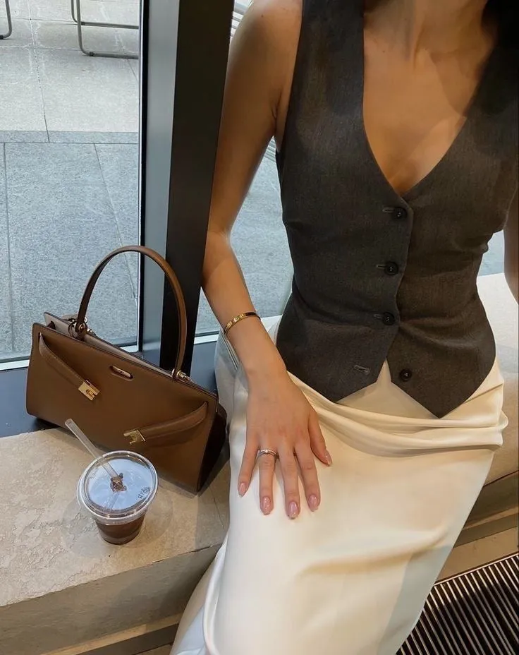 JULY | SATIN MAXI SKIRT
