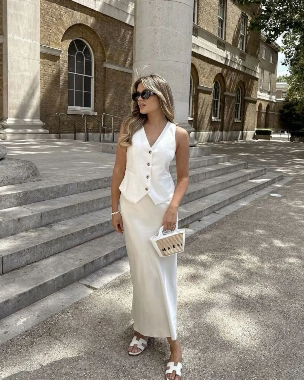 JULY | SATIN MAXI SKIRT