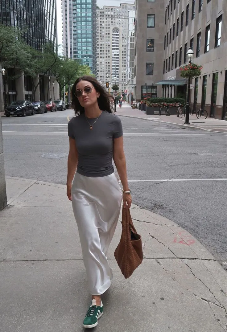 JULY | SATIN MAXI SKIRT