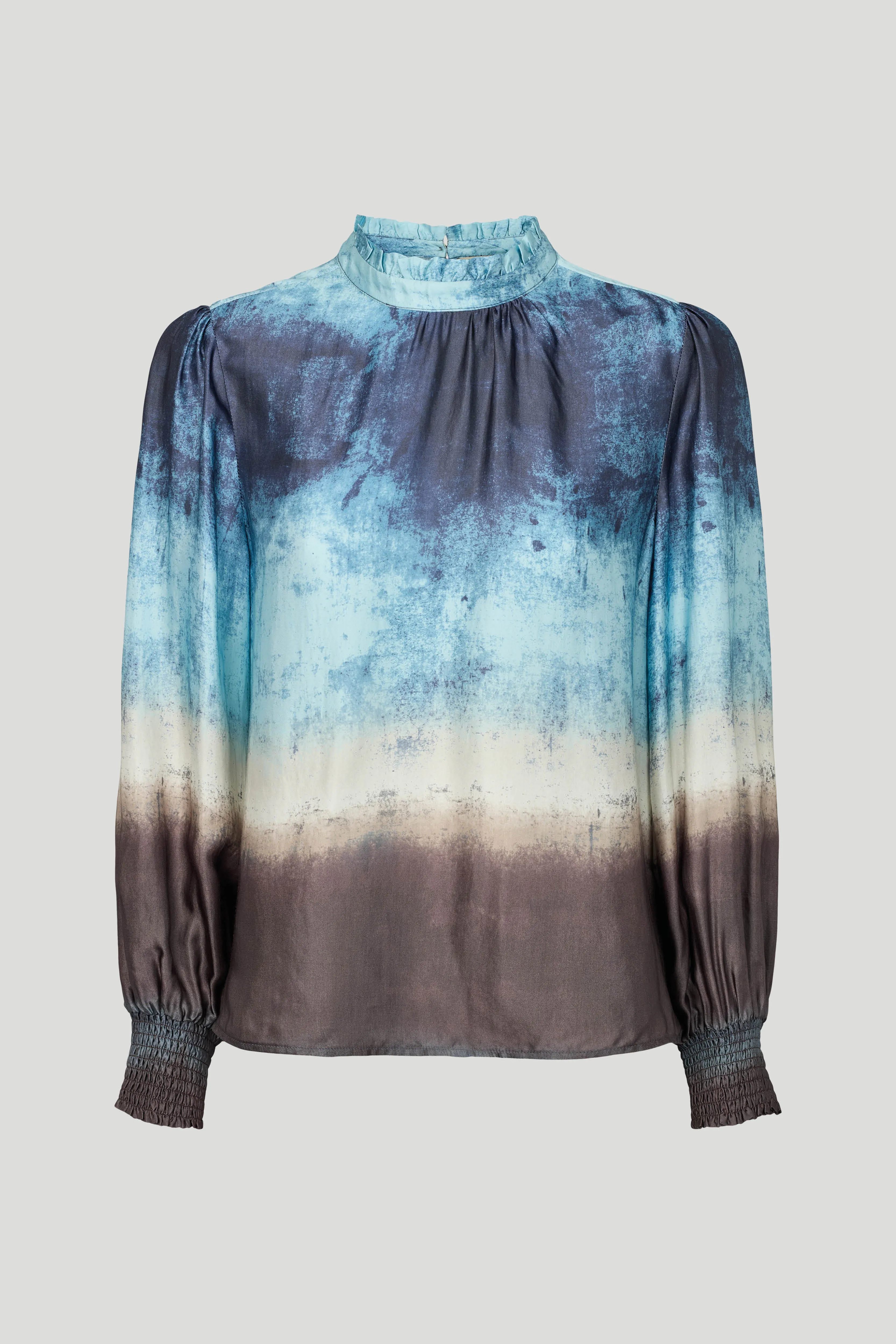 Kantana bluse - Blue mix