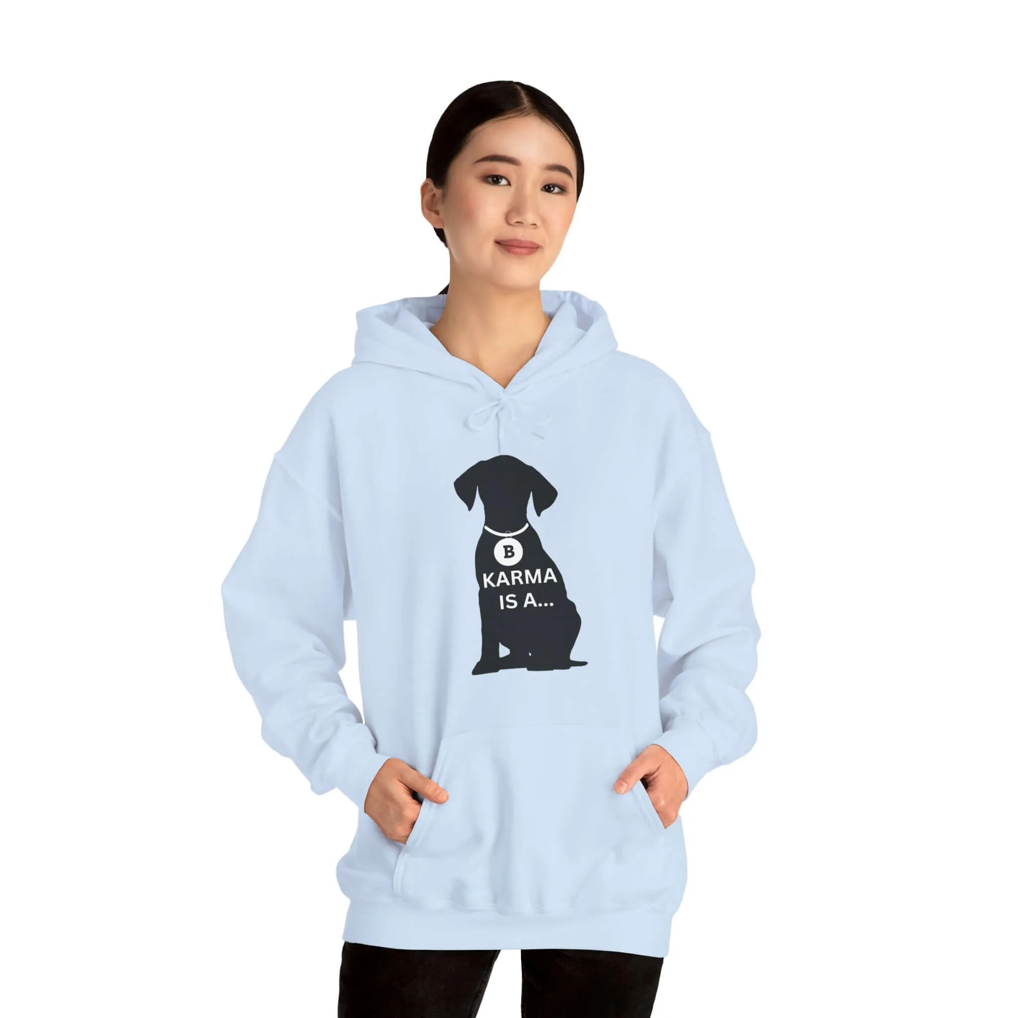 Karma Is A... Women's Graphic Hoodie