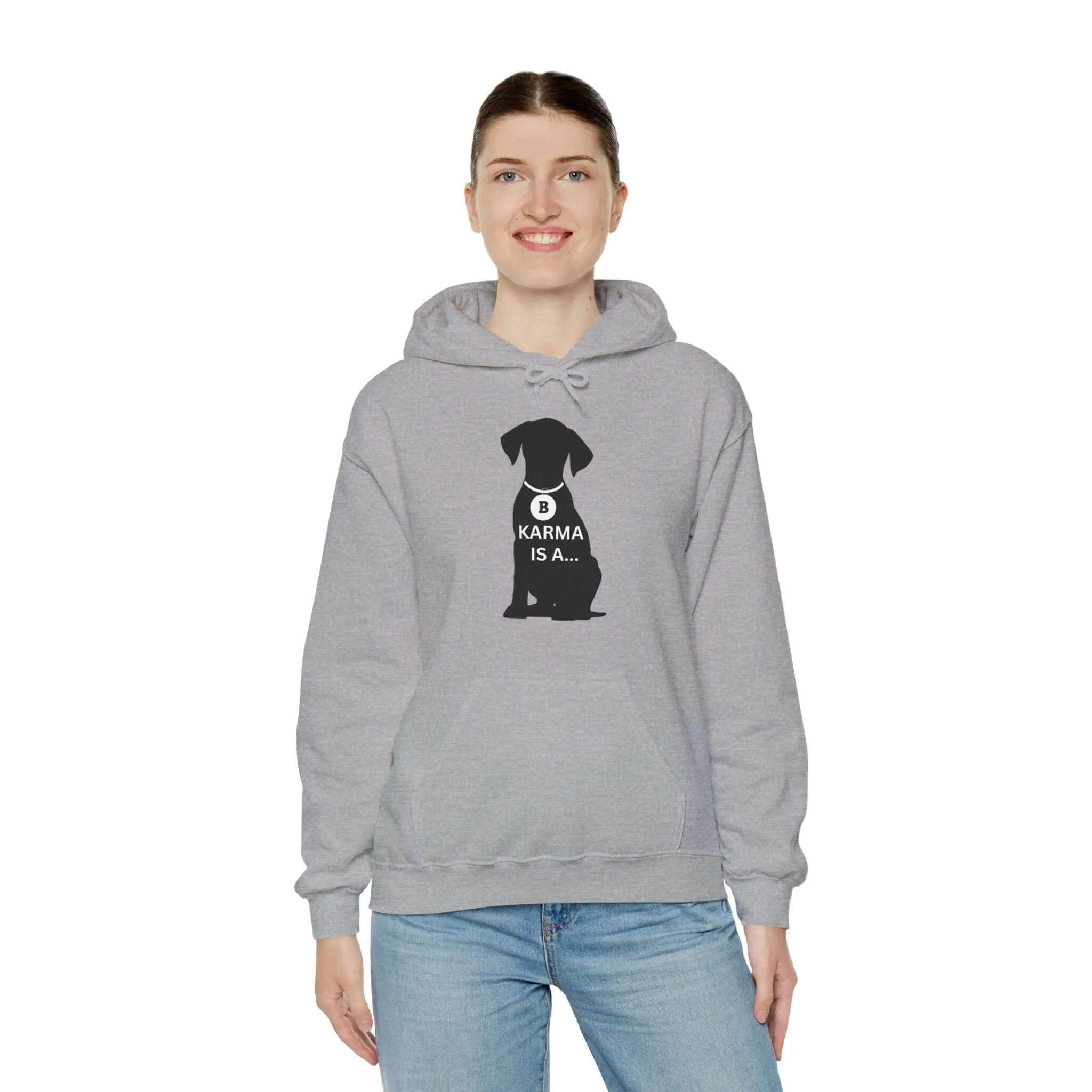 Karma Is A... Women's Graphic Hoodie