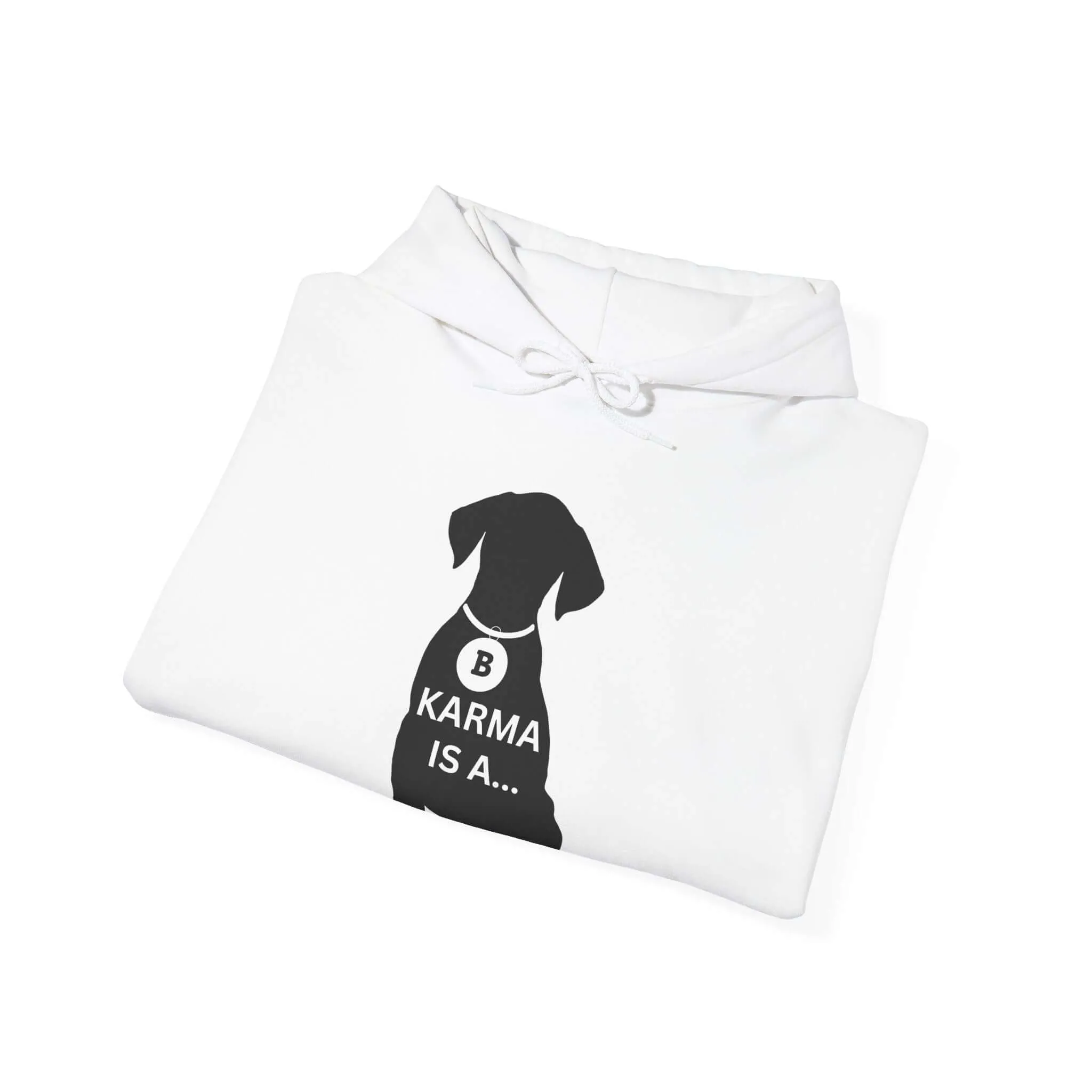 Karma Is A... Women's Graphic Hoodie