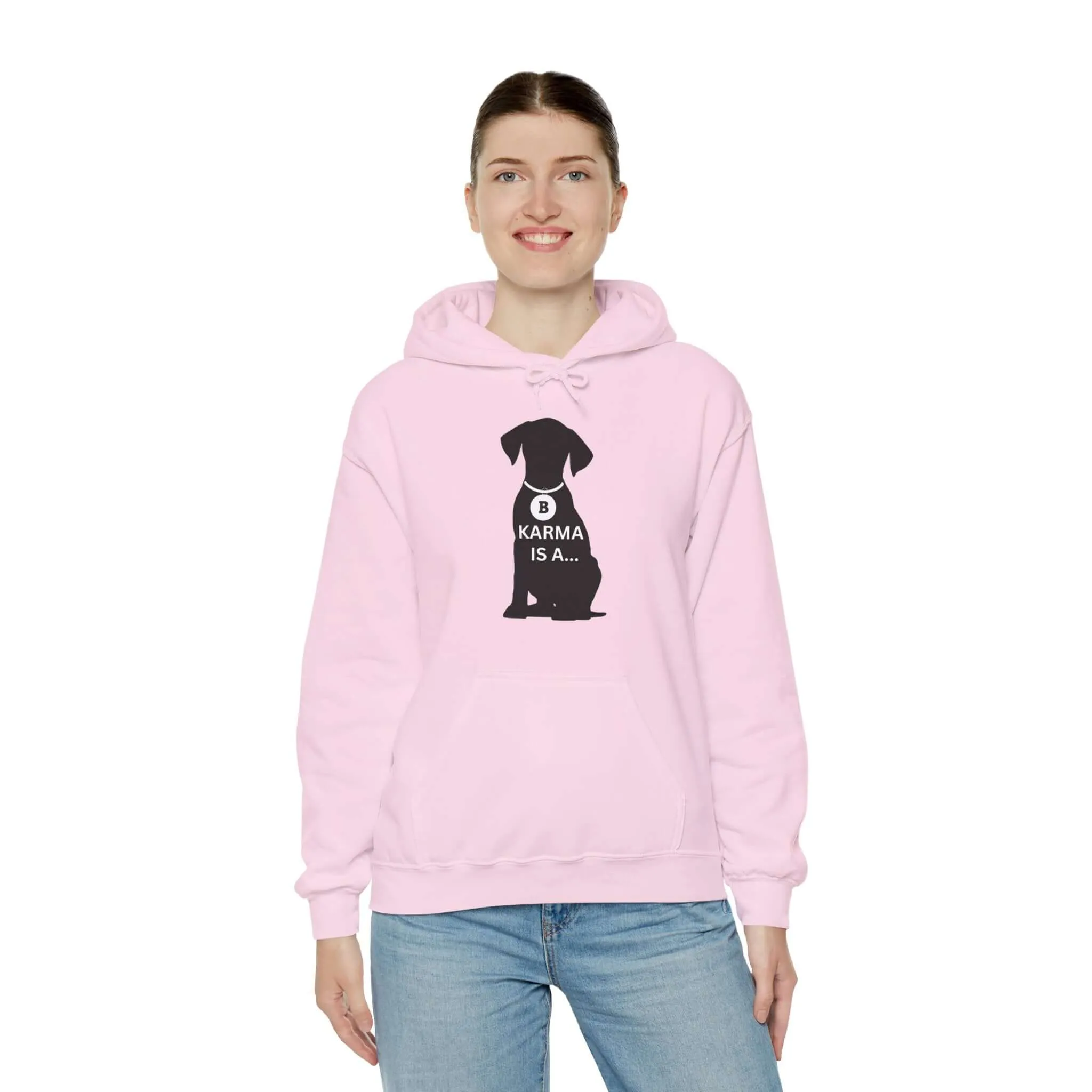 Karma Is A... Women's Graphic Hoodie