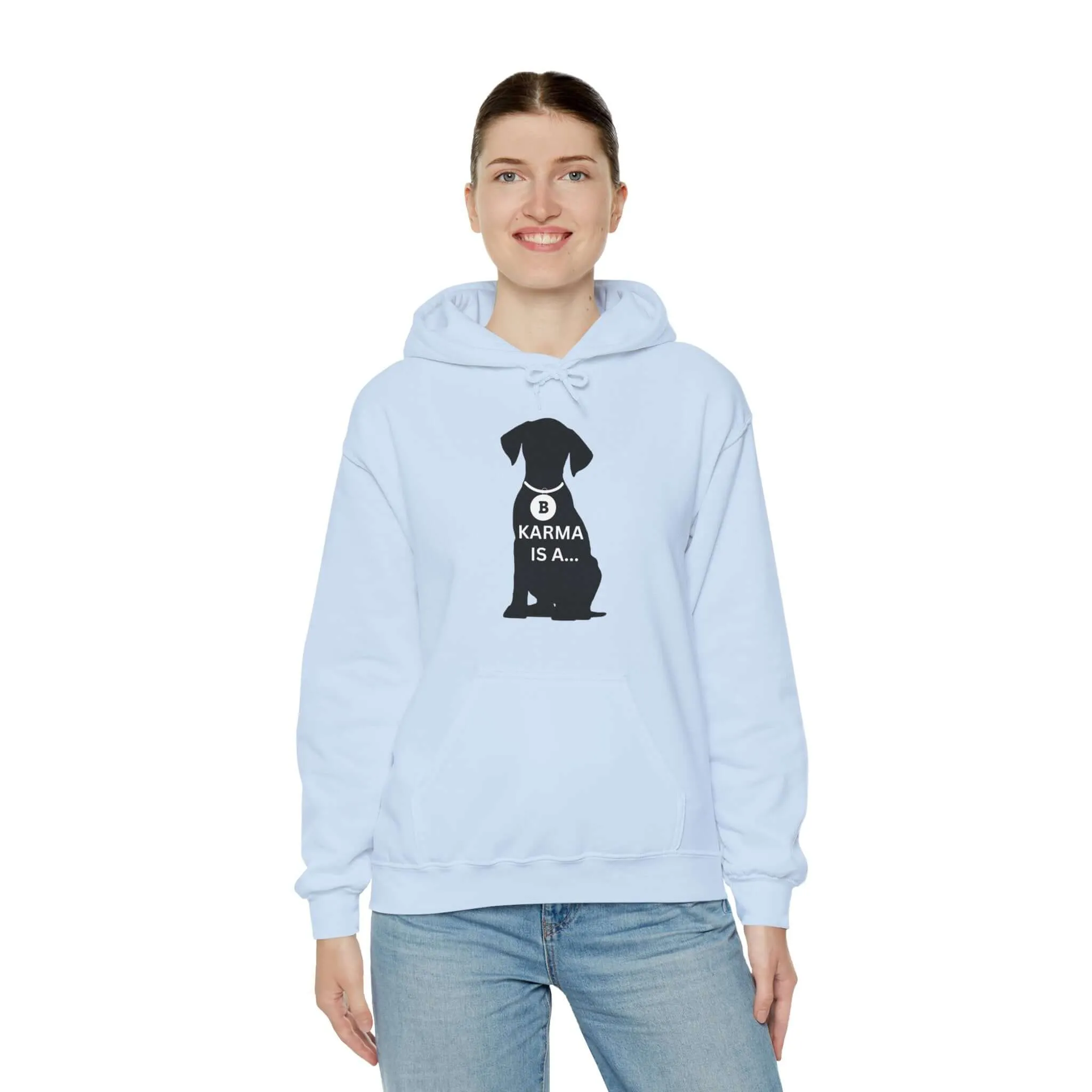 Karma Is A... Women's Graphic Hoodie