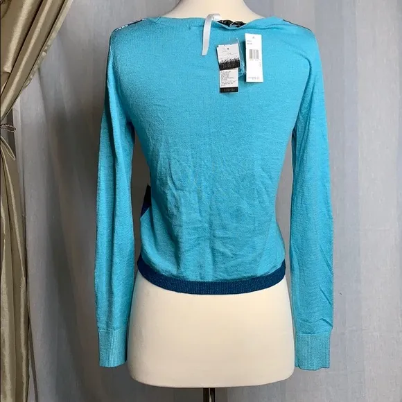 Kensie cropped knit Cardigan sweater